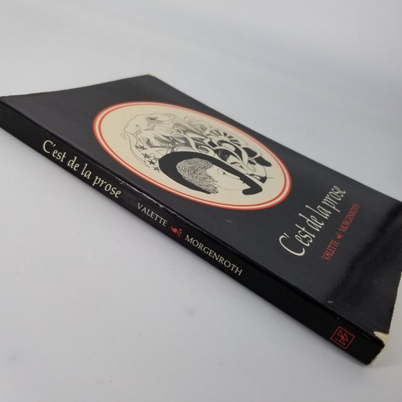C'est de la Prose French Poem Book 1968 Paperback Valette Morgenroth USA - Picture 10 of 10